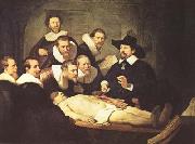 The Anatomy Lesson of Dr.Nicolaes Tulp (mk08) Rembrandt